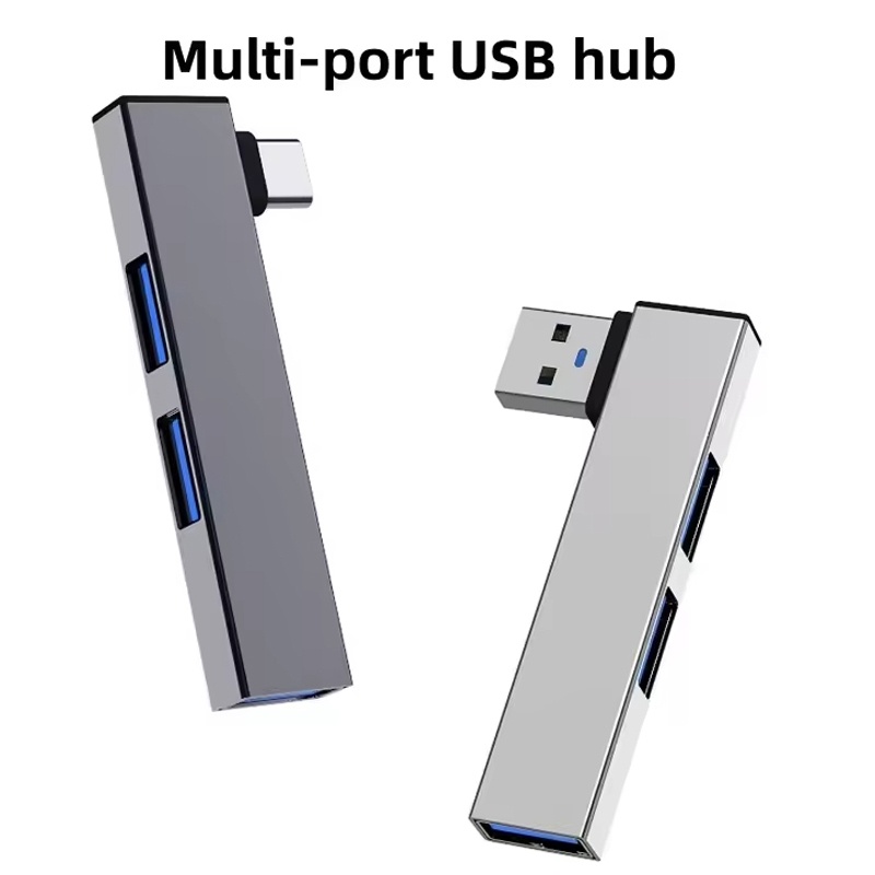 Laptop Accessories Usb - ฮับ USB 3.0 แบบ 3-in-1 พร้อม