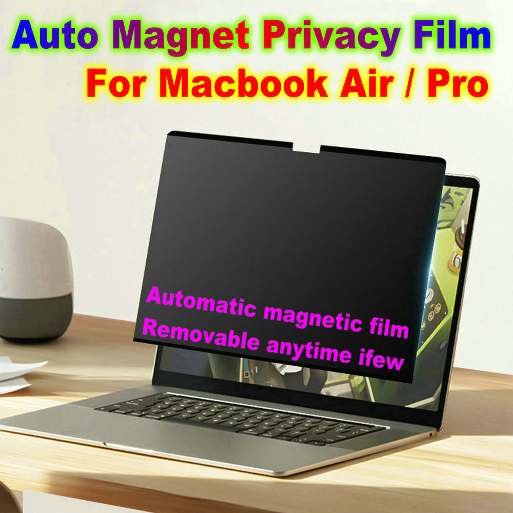 Laptop Accessories Must Have - ฟิล์มกันรอยแบบแม่เหล็กป้องกันการสอดแนม สำหรับ Macbook Pro 14 M5