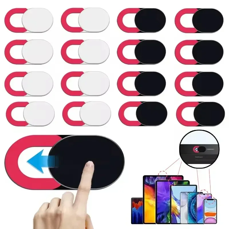 Laptop Accessories Cover - ฝาปิดกล้องแล็ปท็อป ฝาปิดเว็บแคม ตัวปิดกั้นกล้องแบบมีกาวสำหรับไอแพด แท็บเล็ต เว็บพีซี กล้องโทรศัพท์มือถือ