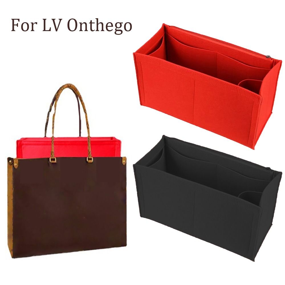 Laptop Accessories Must Have - กระเป๋าใส่ด้านในทำจากสักหลาดกระเป๋าจัดระเบียบกระเป๋าถือกระเป๋าโท้ทกระเป๋าด้านในสำหรับ Lv onthego