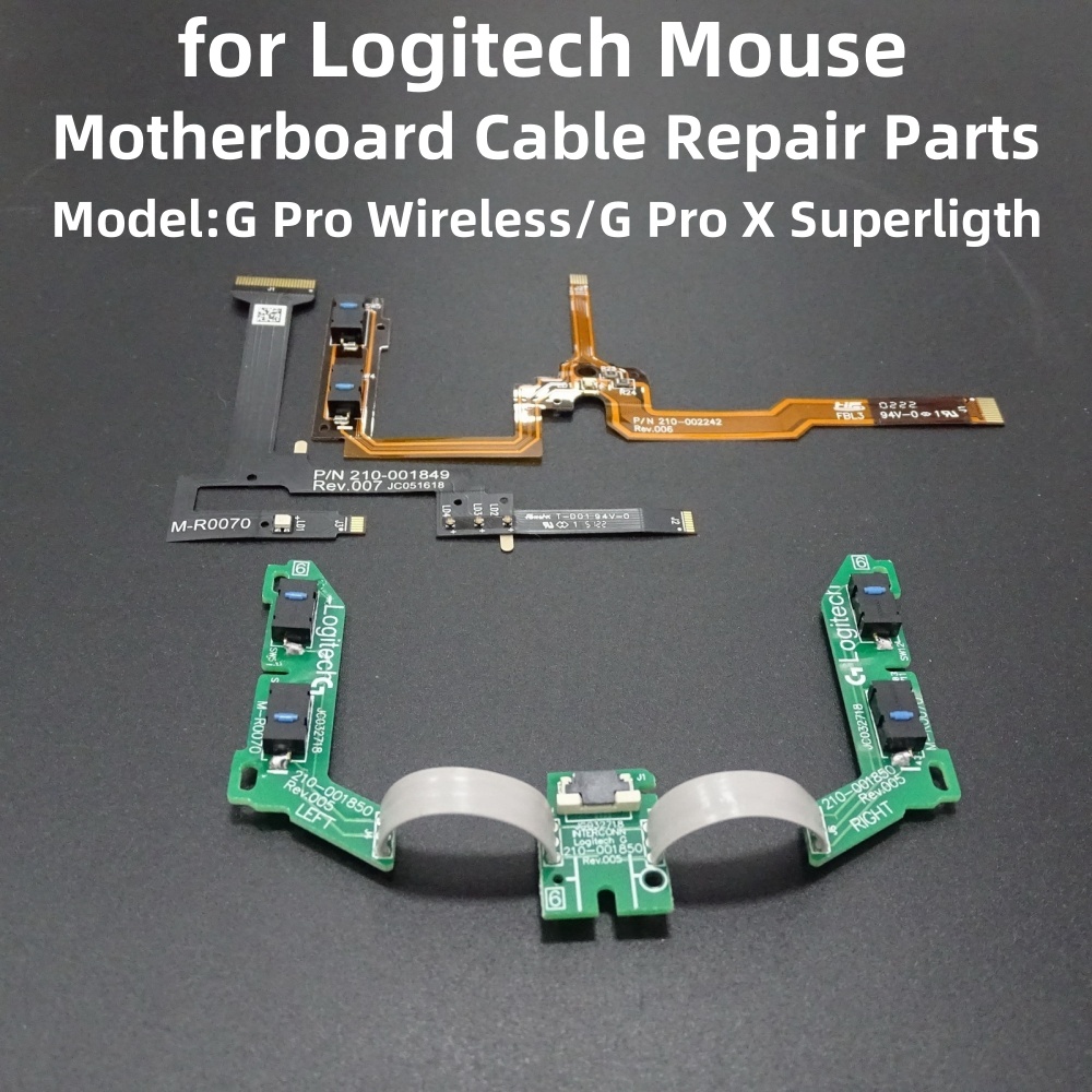 Logitech Mouse G Pro X Superlight - เมาส์ปุ่มสวิทช์แผงวงจร FLEX CABLE สําหรับ Logitech G
