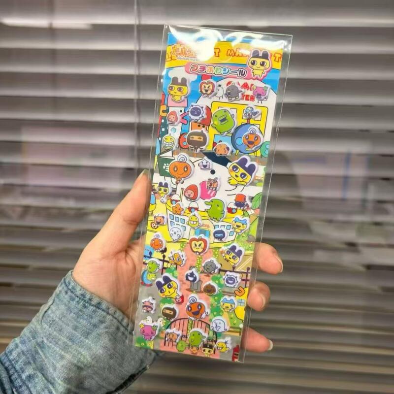 Laptop Accessories For Gift - 6 ชิ้น ทามาก็อตจิการ์ตูนสติกเกอร์ฟองสบู่ความคิดสร้างสรรค์ DIY เคสโทรศัพท์กระเป๋าเดินทางแล็ปท็อปสติกเกอร์ตกแต่งอะนิเมะอุปกรณ์ต่อพ่วงของขวัญของเล่น