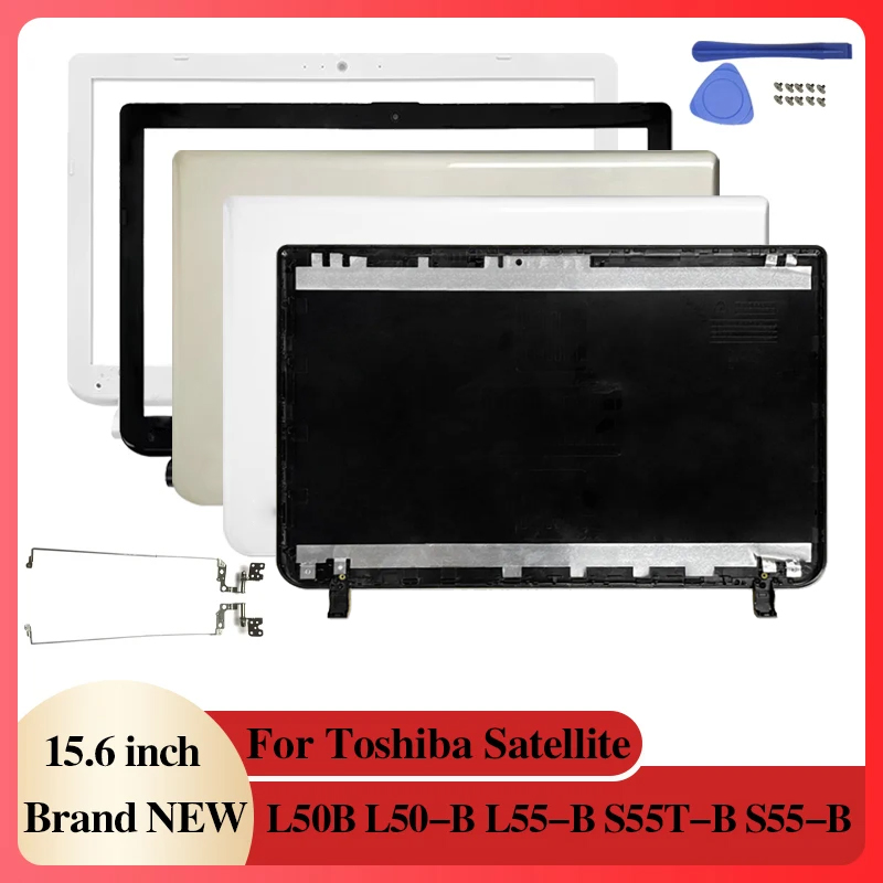 Laptop Accessories Business - หน้าจอโน๊ตบุ๊คปกหลัง LCD/กรอบด้านหน้า/บานพับแล็ปท็อปอุปกรณ์เสริมสําหรับ Toshiba Satellite L50B L50-B