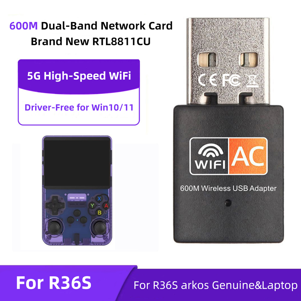 Laptop Accessories Usb - สำหรับ R36S อแดปเตอร์ไวไฟ USB การ์ดเครือข่ายไร้สายสำหรับ R36S