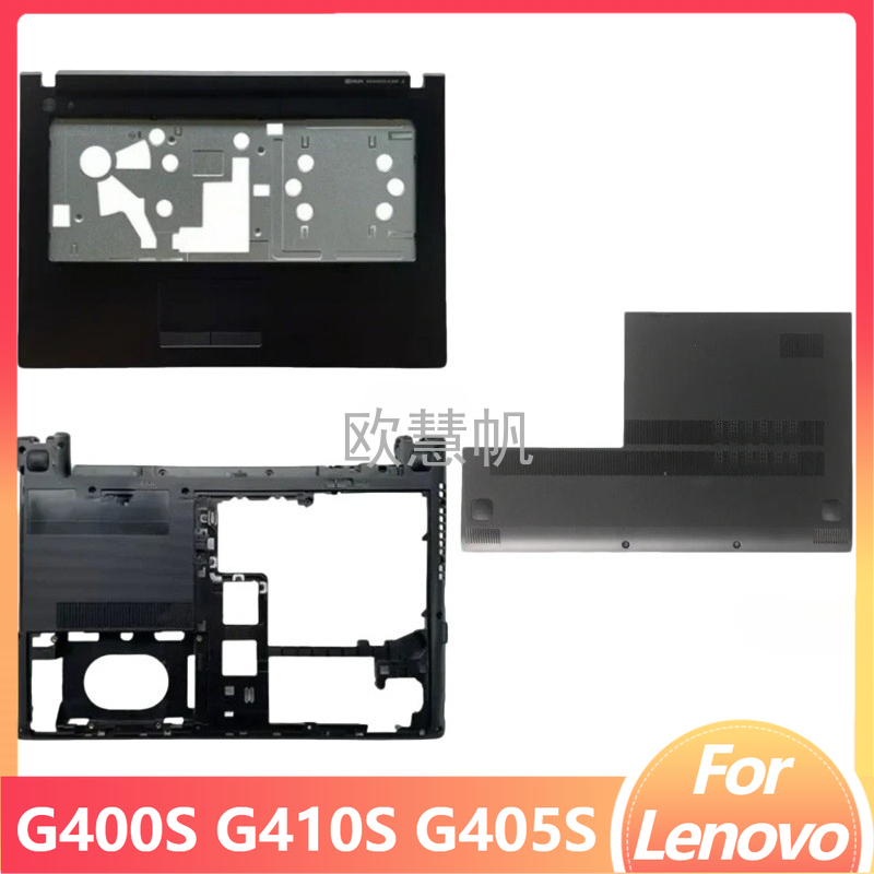 Laptop Accessories Cover - M ใหม่ซ่อมอุปกรณ์เสริมสำหรับเลอโนโว G400S G410S G405S แล็ปท็อปที่วางฝ่ามือฝาครอบด้านบน/เคสด้านล่าง