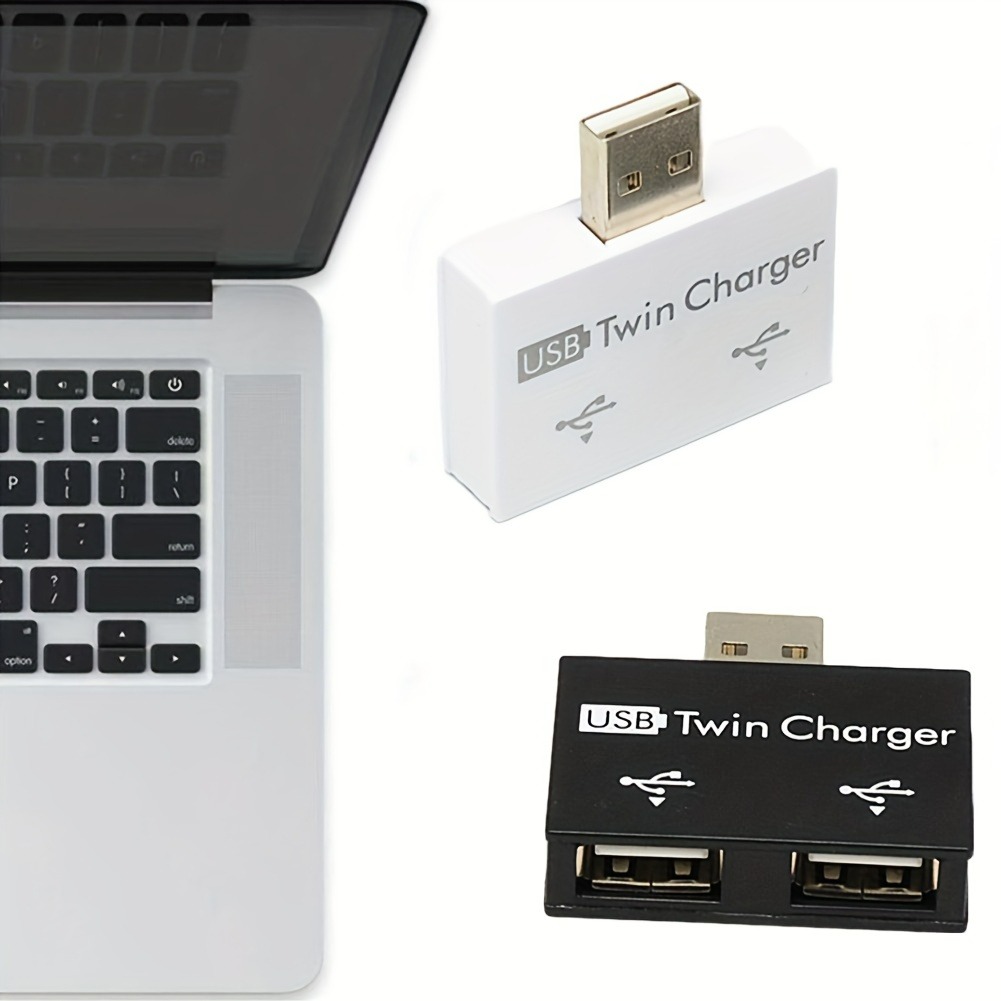 USB2.0 Splitter 1 ชาย 2 พอร์ตห - Laptop Accessories Usb บทวิจารณ์และราคา