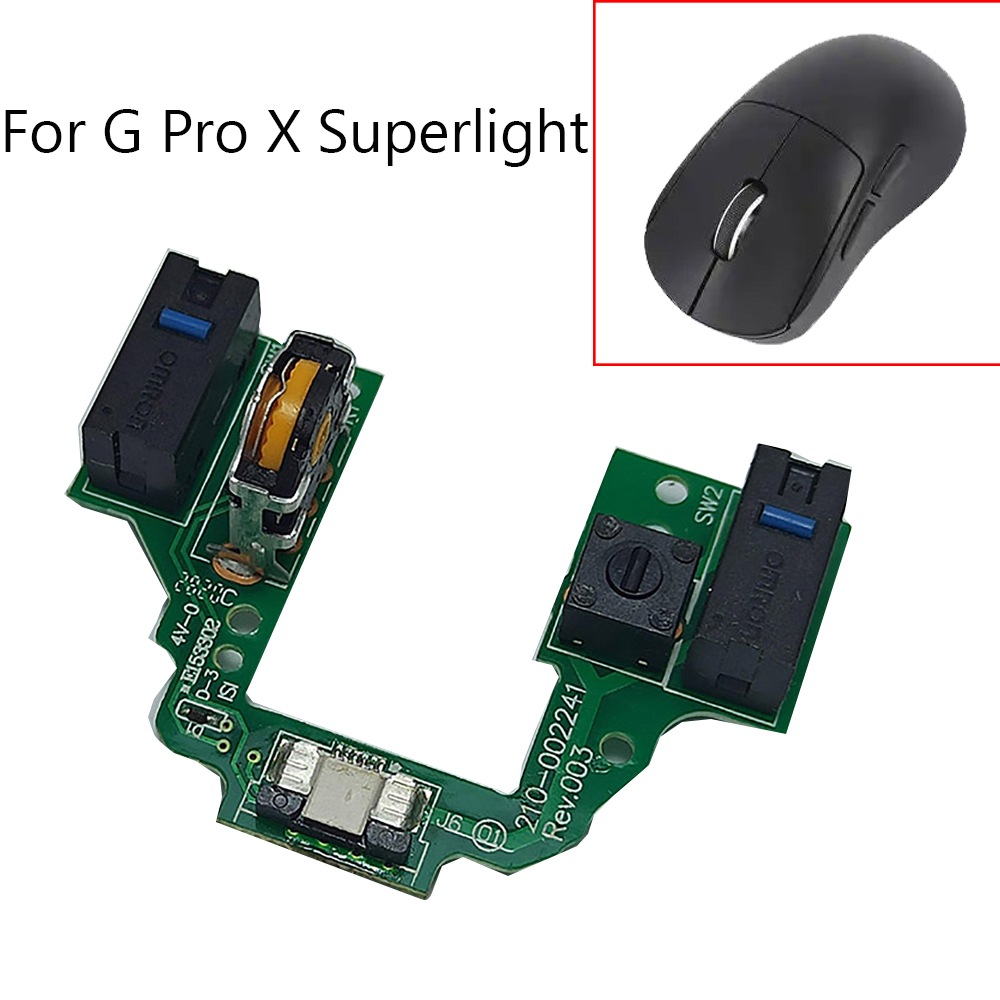 ปุ่มเมาส์ทดแทน ไมโครสวิตช์ คีย - Logitech Mouse G Pro X Superlight บทวิจารณ์และราคา