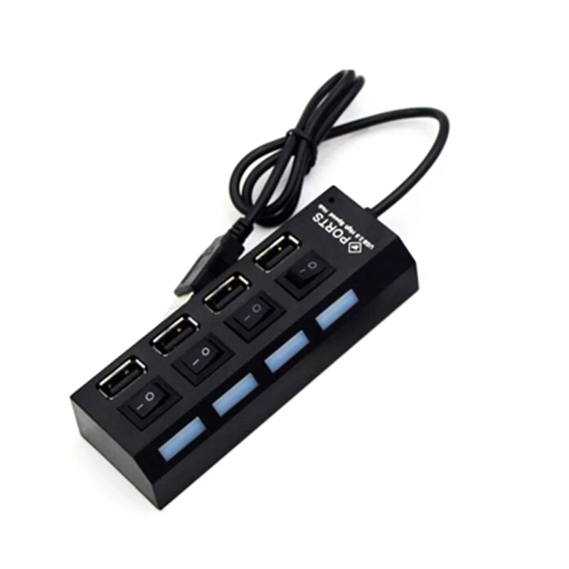 4 พอร์ตยูเอสบี 2.0 ฮับส่วนต่อข - Laptop Accessories Usb บทวิจารณ์และราคา