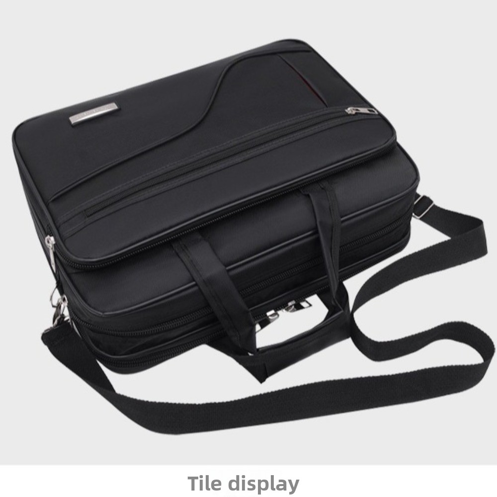 กระเป๋าใส่แล็ปท็อปผ้าอ็อกซ์ฟอร - Laptop Accessories Pouch บทวิจารณ์และราคา