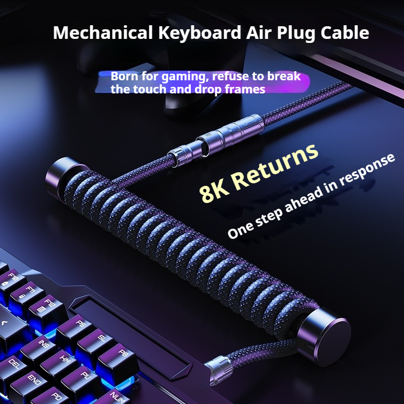 สายคีย์บอร์ดแบบขดยาว 1.2 ม. US - Laptop Accessories Usb บทวิจารณ์และราคา