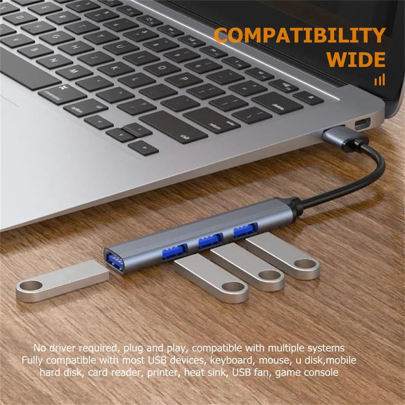 4 พอร์ต USB-C Hub 3.0/3.1-Mult - Laptop Accessories Usb บทวิจารณ์และราคา