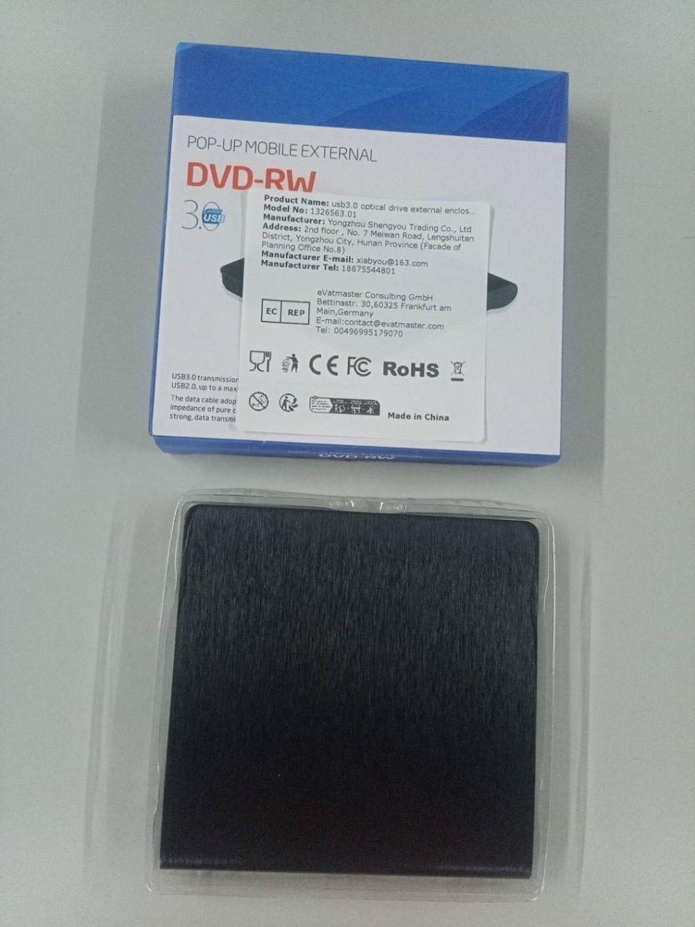 กล่องใส่แผ่นดีวีดีแบบบาง USB 3 - Laptop Accessories Usb บทวิจารณ์และราคา