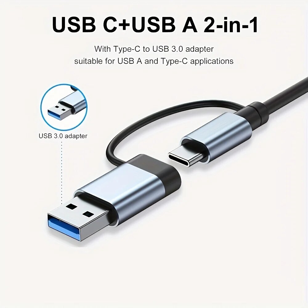 ฮับ USB3.0 2 in 1 7 พอร์ต ชนิด - Laptop Accessories Usb บทวิจารณ์และราคา