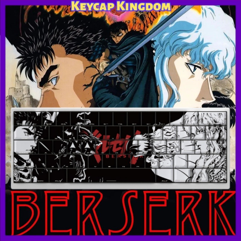 ธีม BERSERK อะนิเมะคีย์แคป 98  - Laptop Accessories For Gift บทวิจารณ์และราคา