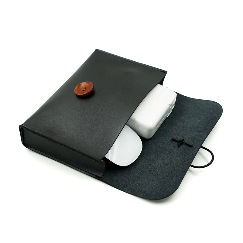 กระเป๋าหนัง PU เครื่องชาร์จเก็ - Laptop Accessories Pouch บทวิจารณ์และราคา