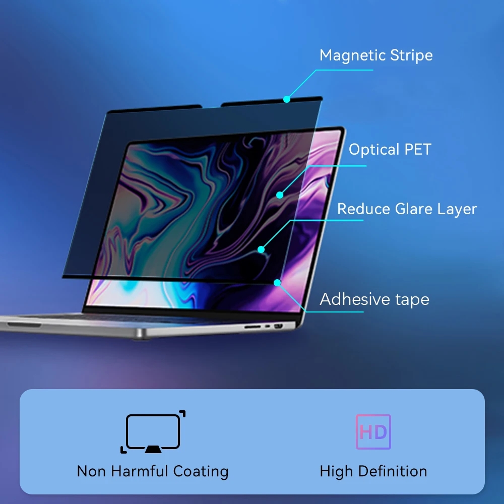 Magnetic Anti-peepingป้องกันหน - Laptop Accessories Must Have บทวิจารณ์และราคา
